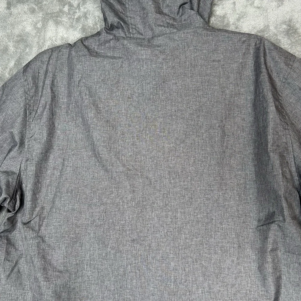 U.S. POLO ASSN. MENS FULL ZIP POLYESTER RAIN WATER RESISTANT GRAY JACKET Size‎ M